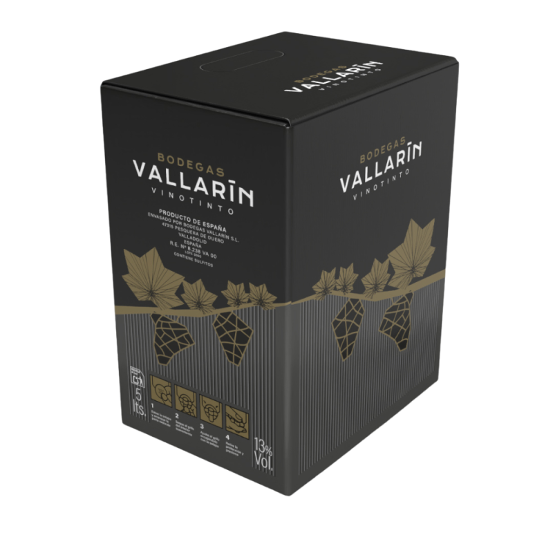 Bag In Box Cosechero Vallarín Tinto Barrica 5L (Pesquera de Duero) Bag In Box Cosechero Vallarín Tinto Barrica 5L (Pesquera de Duero)