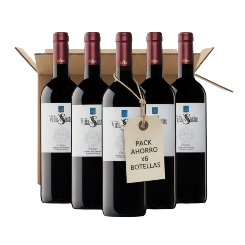 Comprar Pack Viña Sastre Crianza (Caja 6 Bot.) | Ribera del Duero Comprar Pack Viña Sastre Crianza (Caja 6 Bot.) | Ribera del Duero
