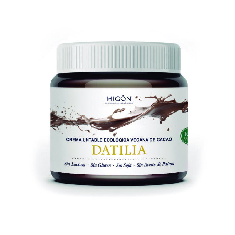 Crema de Cacao con Dátiles y Avellanas (Sin Azúcar Añadido)