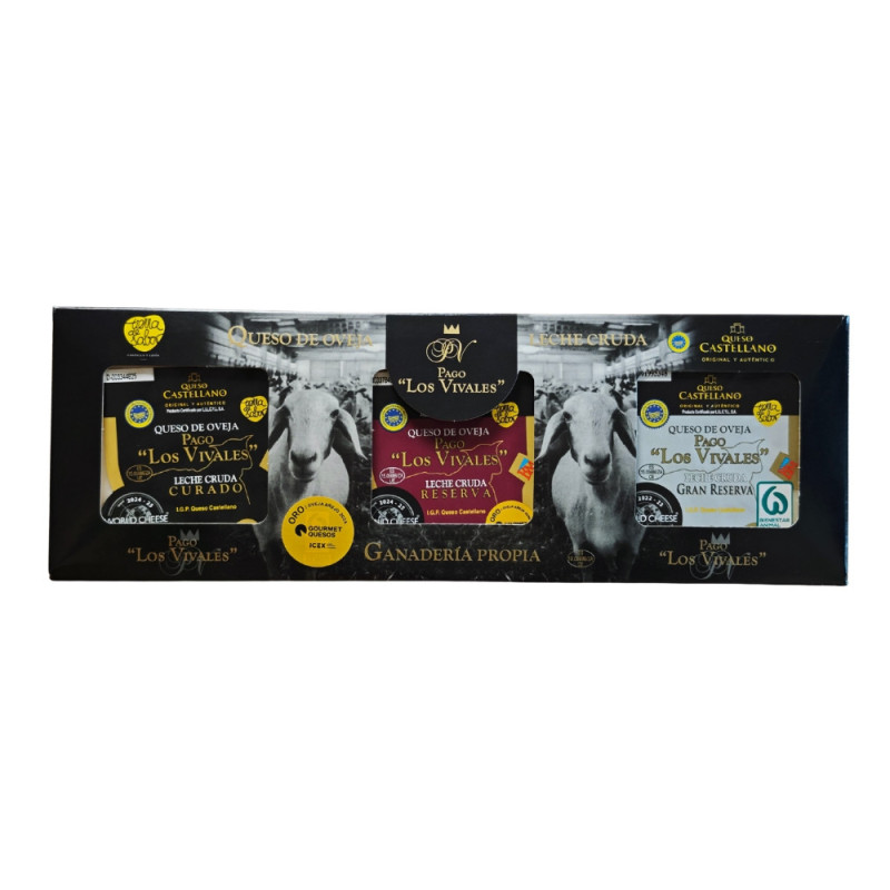 Pack degustación queso de oveja Pago los Vivales