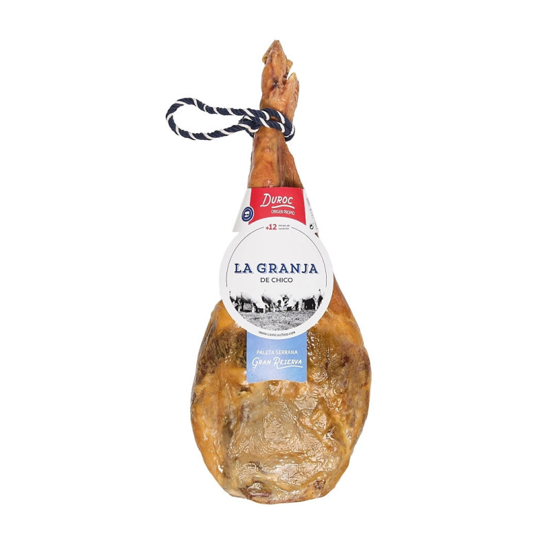 Paleta Serrana Duroc Gran Reserva | +12 Meses | La Granja de Chico Paleta Serrana Duroc Gran Reserva | +12 Meses | La Granja de Chico