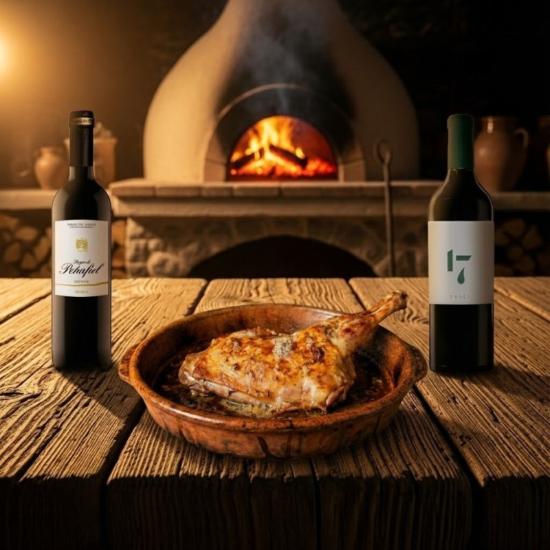 Pack Gourmet Ribera: Pinea + Pagos de Peñafiel + Lechazo | UnicoVino Pack Gourmet Ribera: Pinea + Pagos de Peñafiel + Lechazo | UnicoVino