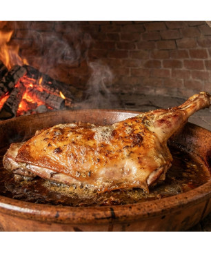 Pack Navidad Gran Lujo: Jamón Monte Nevado, Macán y Lechazo