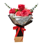 Decoración Floral para Botellas de Vino + Tarjeta Dedicatoria Decoración Floral para Botellas de Vino + Tarjeta Dedicatoria
