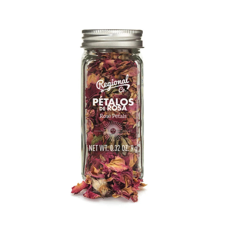 Pétalos de Rosa Regional Co - Tarro de Cristal 9g