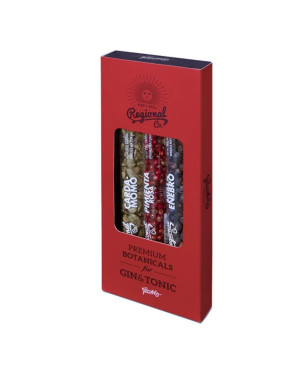 Comprar Pack 3 Tubos Botánicos Gin Tonic | Regalo Premium