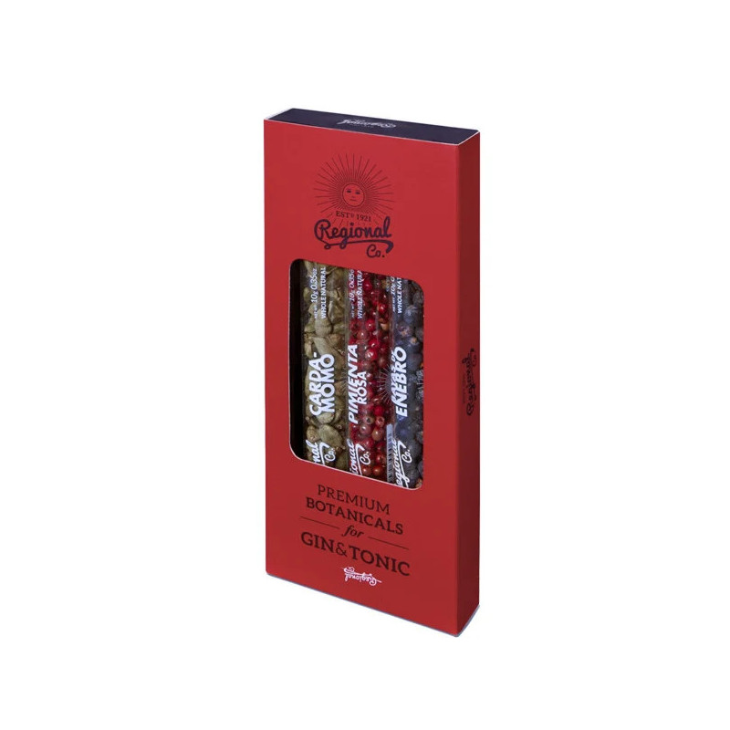 Pack 3 Tubos Botánicos Premium para Gin Tonic