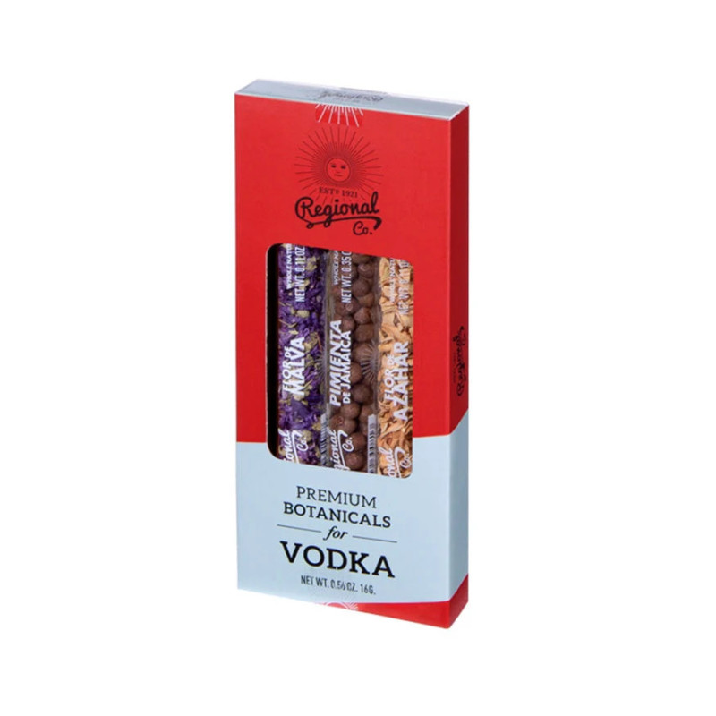 Pack 3 Tubos Botánicos Premium para Vodka